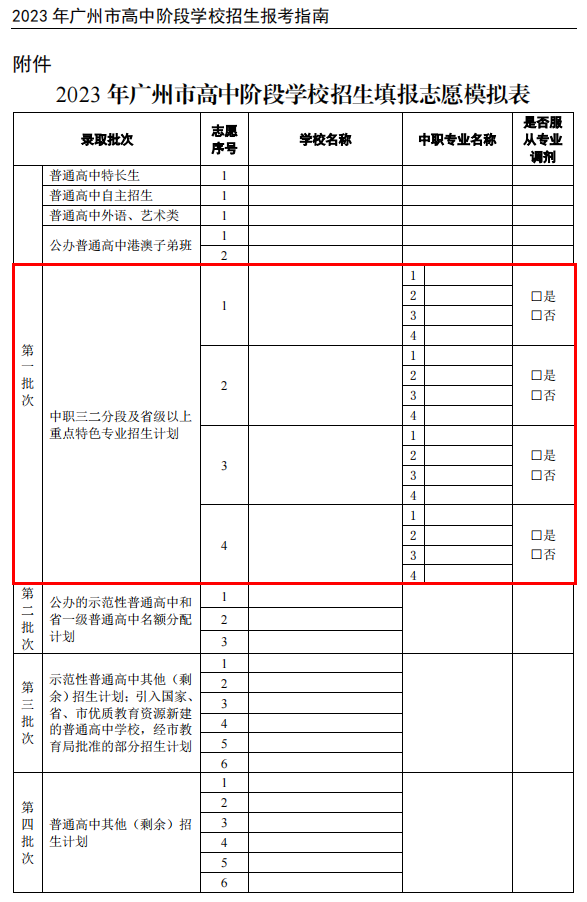 廣東初中生報讀中職學(xué)校如何填志愿？